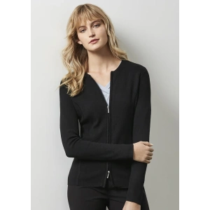 Womens 2-Way Zip Cardigan
