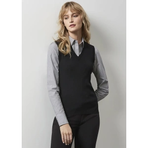 Womens V-Neck Knit Vest