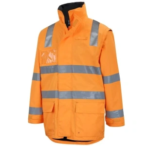 JB's AUST. Rail (D+N) Zip Off Sleeve Longline Jacket