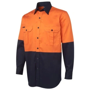 JB's Hi Vis L/S 190G Work Shirt