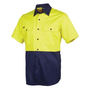 JB's Hi Vis S/S 150G Work Shirt