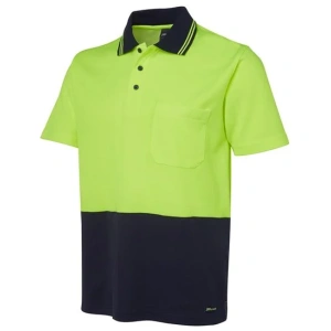 JB's Hi Vis Non Cuff S/S Cotton Back