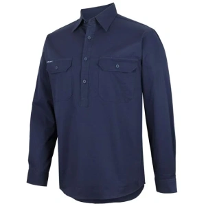 JB's Close Front L/S 150g Work Shirt
