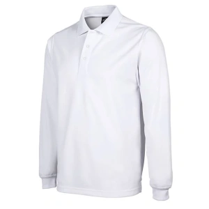 Podium Long Sleeve Poly Polo