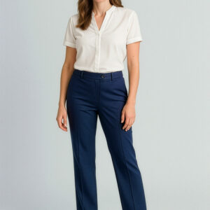 Womens Cool Stretch Relaxed Pant Navy