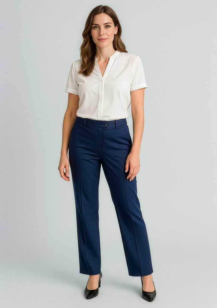 Womens Cool Stretch Relaxed Pant Navy Womens Cool Stretch Relaxed Pant Navy