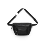 Recycled Pocket Waist Bag BLACK