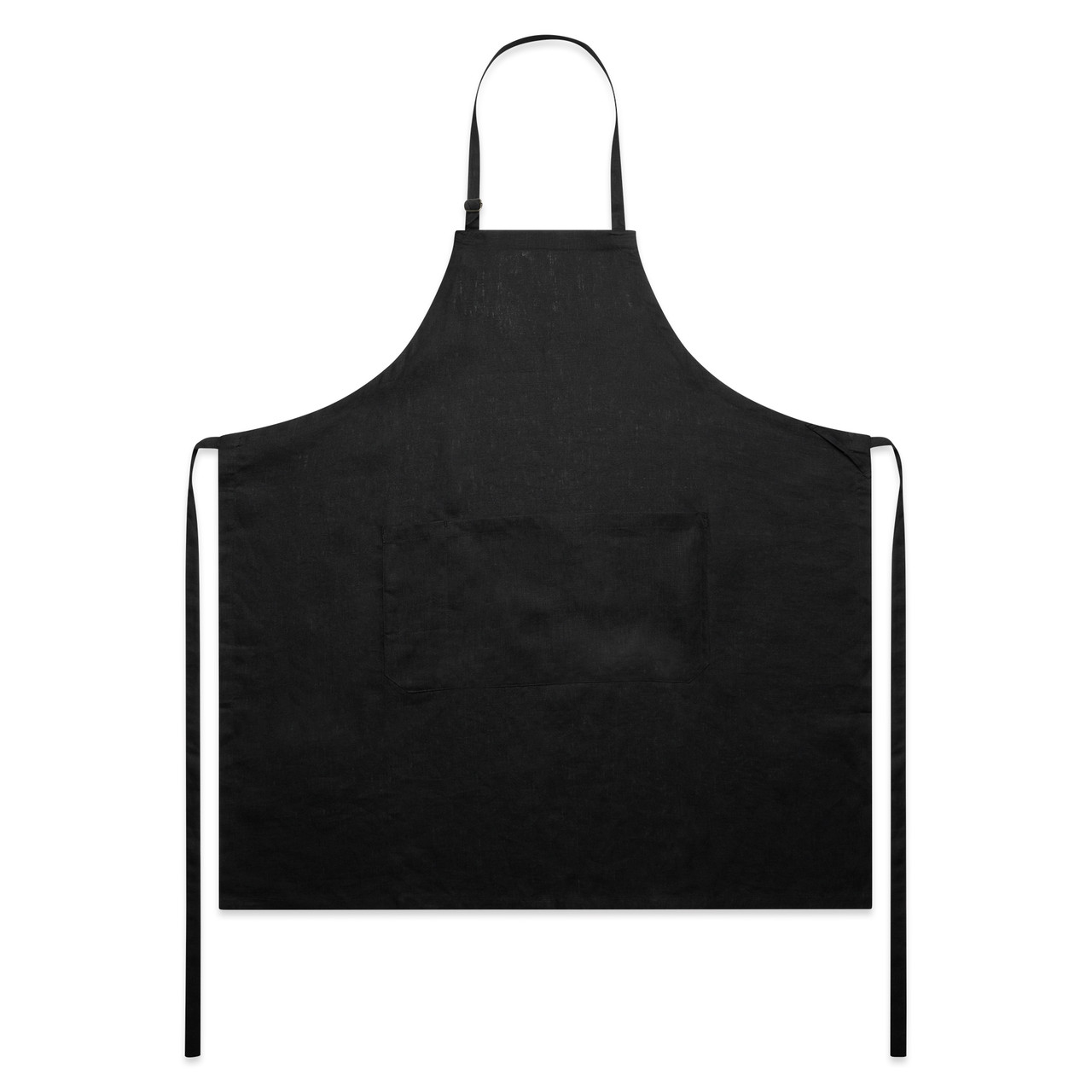 Linen Apron BLACK