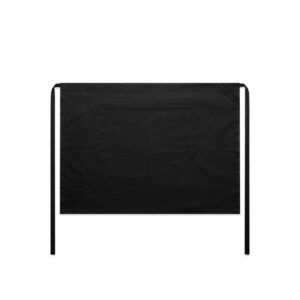 Linen Half Apron BLACK