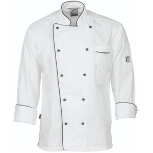 Classic Chef Jacket - Long Sleeve White
