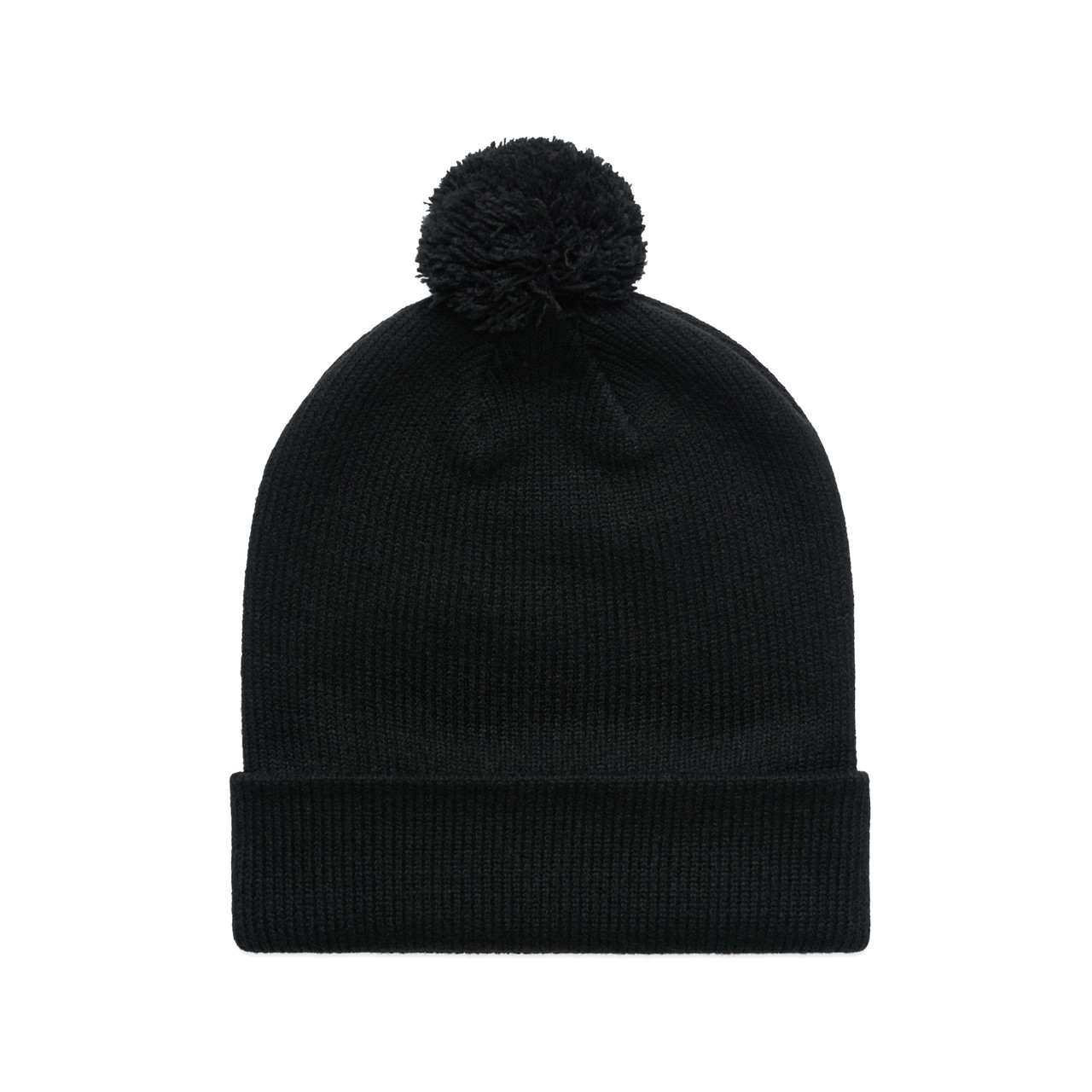 Pom Pom Beanie BLACK