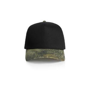 Frame Two-Tone Camo Cap BLACK/TREE CAMO