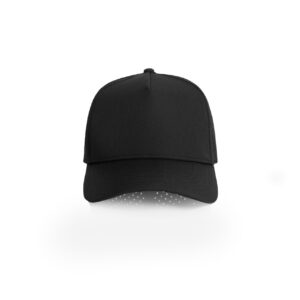 Frame Perforated Cap BLACK