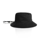 Wide Brim Bucket Hat BLACK
