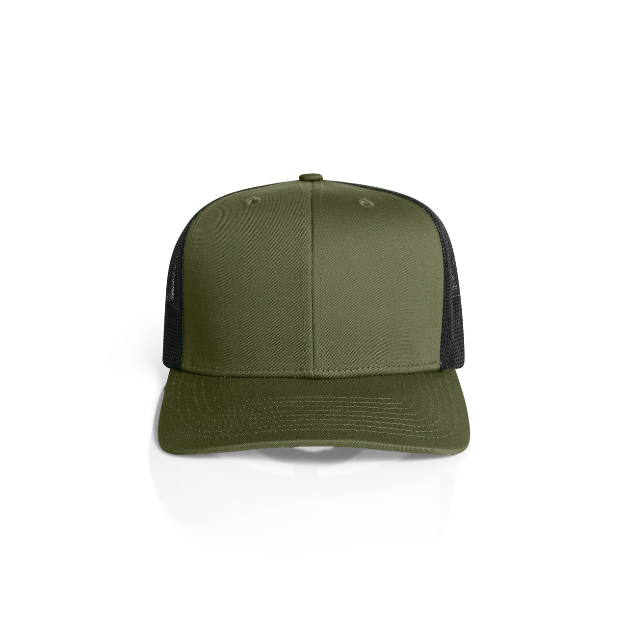 Mesh Contrast Trucker Cap ARMY/BLACK