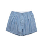 Boxer Fine Stripe Shorts MID BLUE/NATURAL