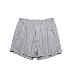 Boxer Fine Stripe Shorts SMOKE/WHITE