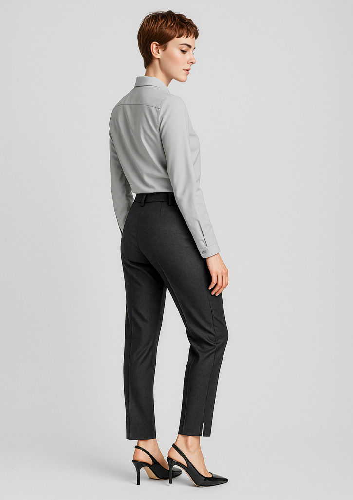 Womens Comfort Wool Stretch Slim Leg Pant Black Womens Comfort Wool Stretch Slim Leg Pant Black