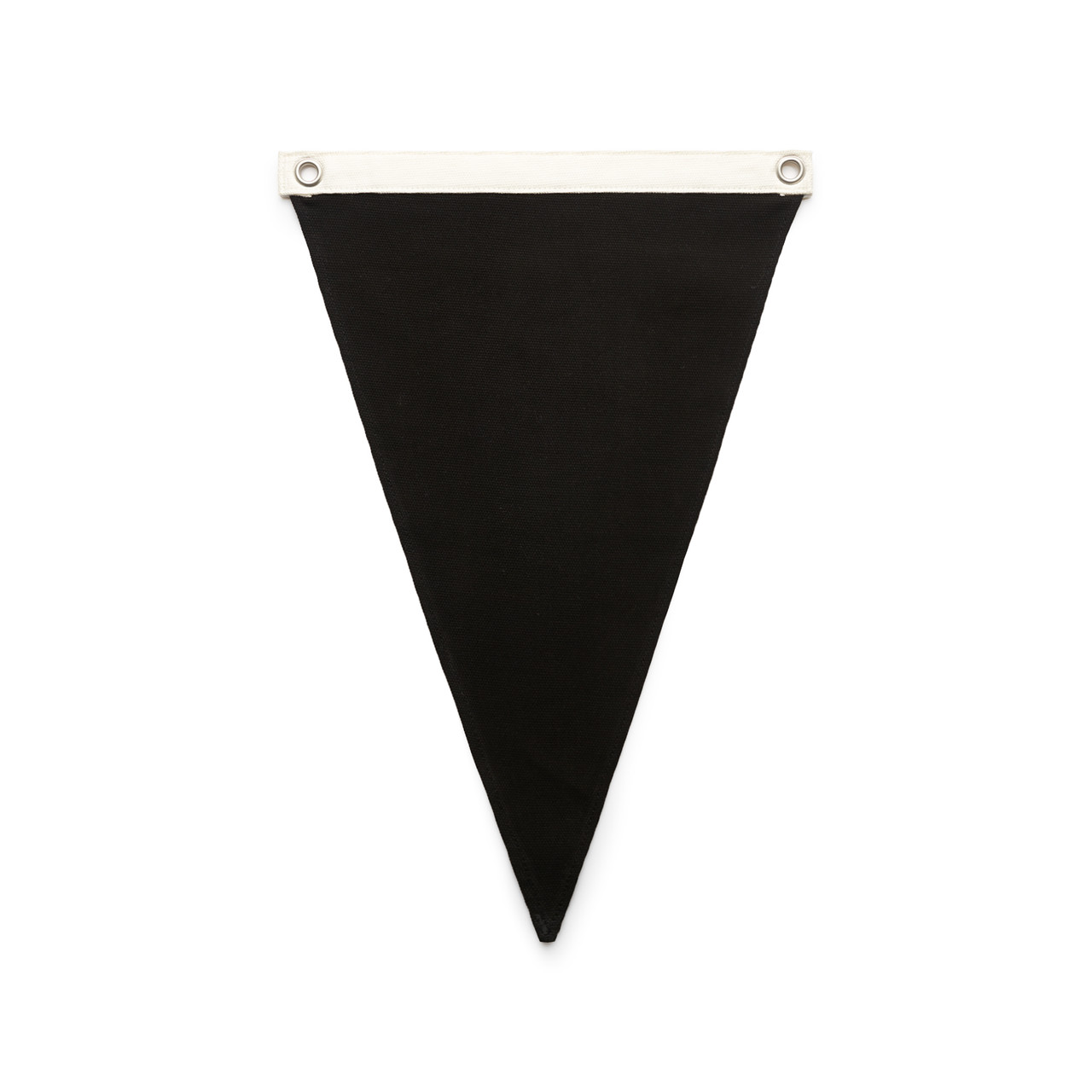 Canvas Pennant Flag BLACK Canvas Pennant Flag BLACK
