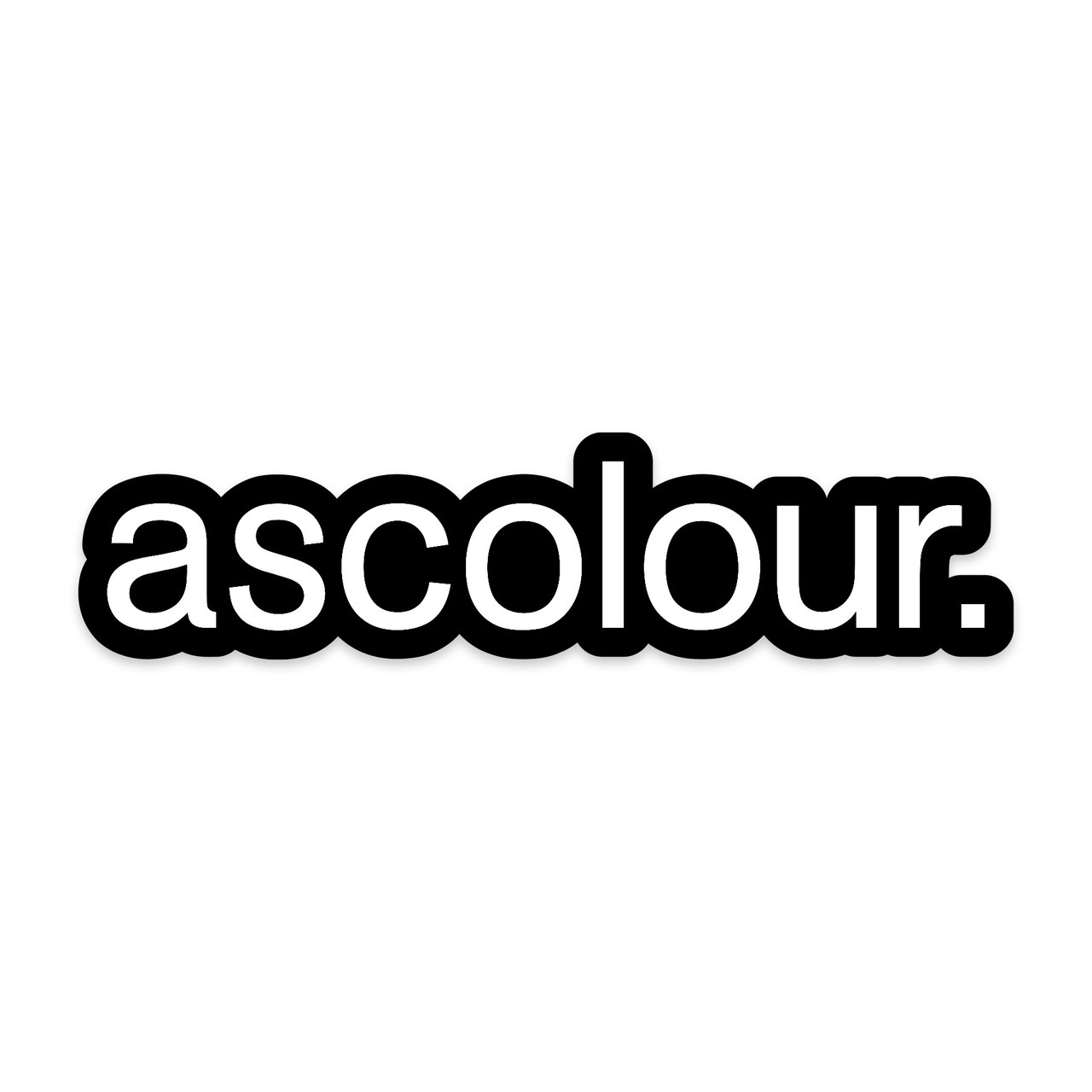 Logo Sticker BLACK