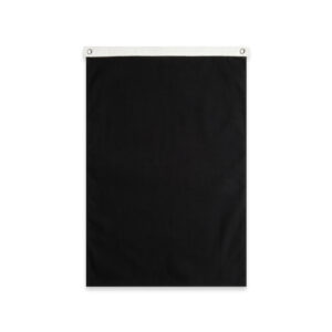 Canvas Large Flag BLACK