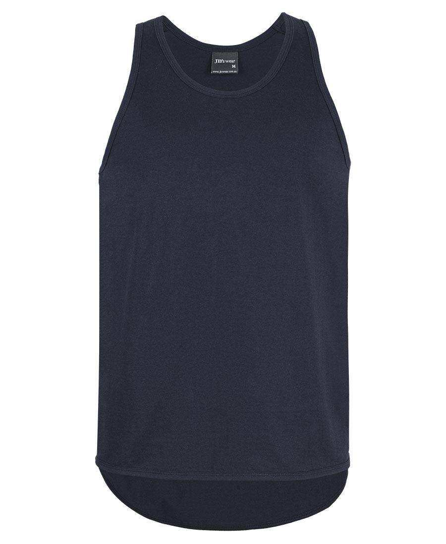 JB's Drop Tail Singlet Navy JB's Drop Tail Singlet Navy