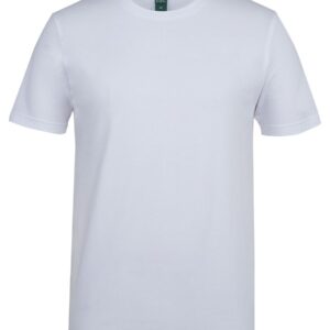 C of C Cotton S/S Stretch Tee White