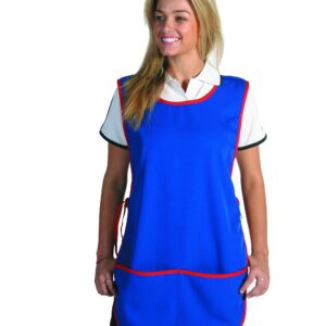 Popover Apron With Pocket Navy