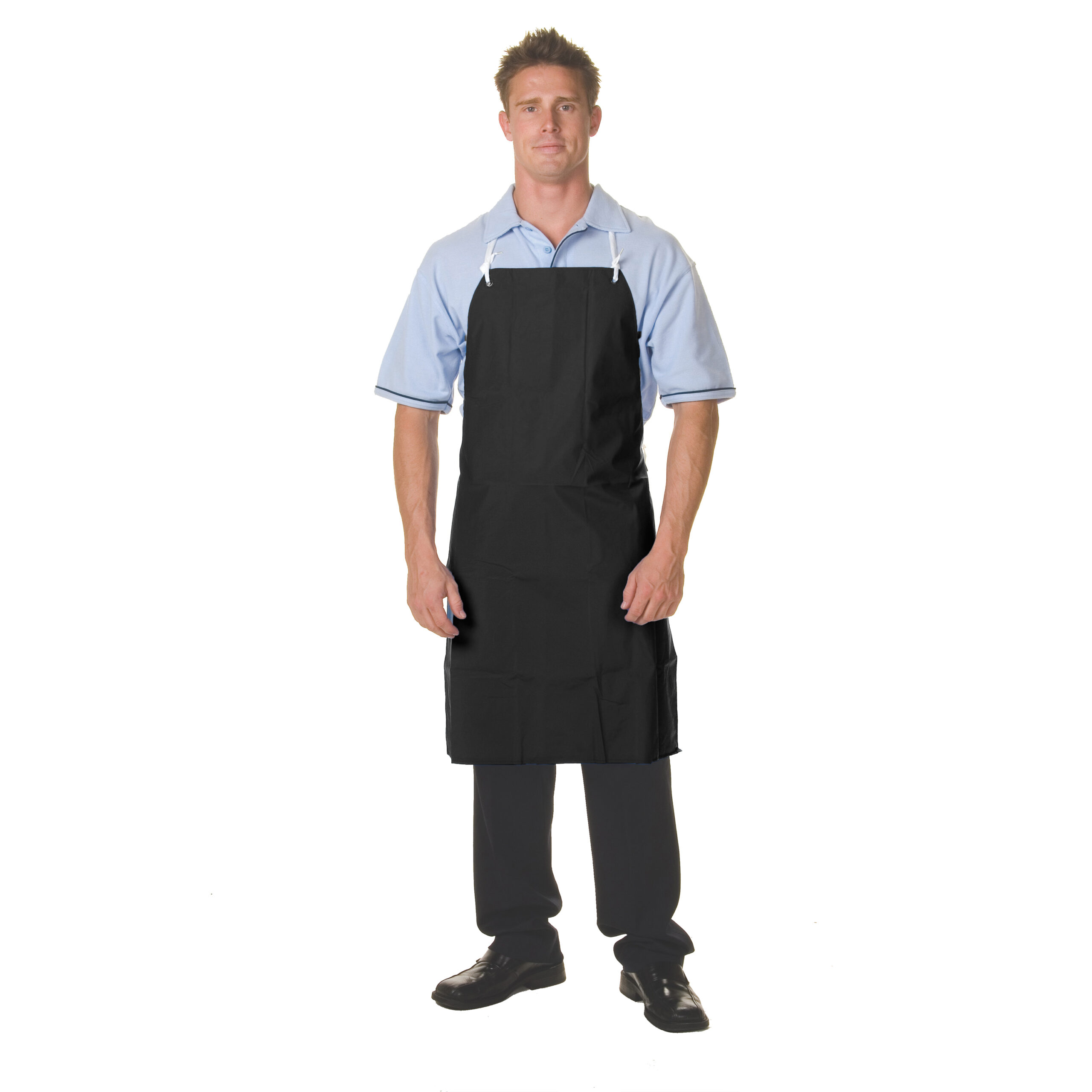 PVC Full Bib Apron Small Black PVC Full Bib Apron Small Black