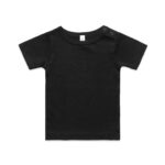 Organic Infant Wee Tee BLACK