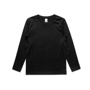 Youth Staple L/S Tee BLACK