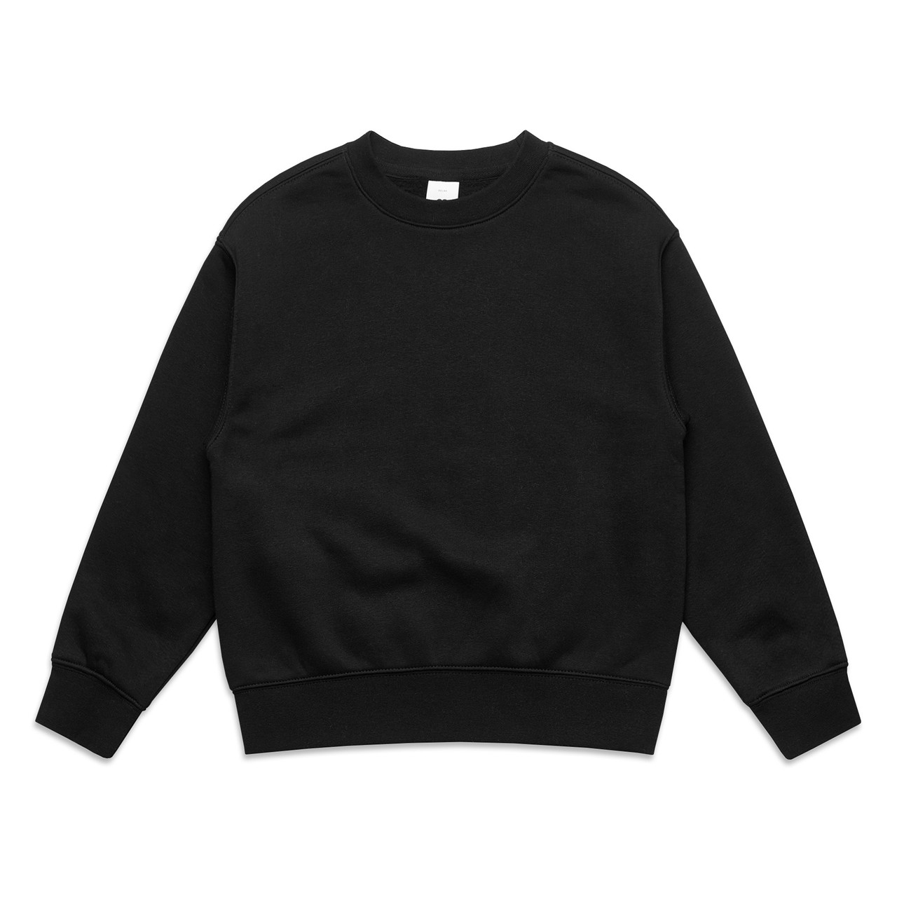 Youth Relax Crew BLACK Youth Relax Crew BLACK
