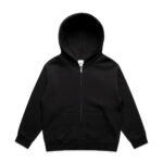 Kids Relax Zip Hood BLACK