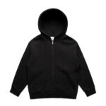 Youth Relax Zip Hood BLACK