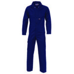 Cotton Drill Coverall Navy