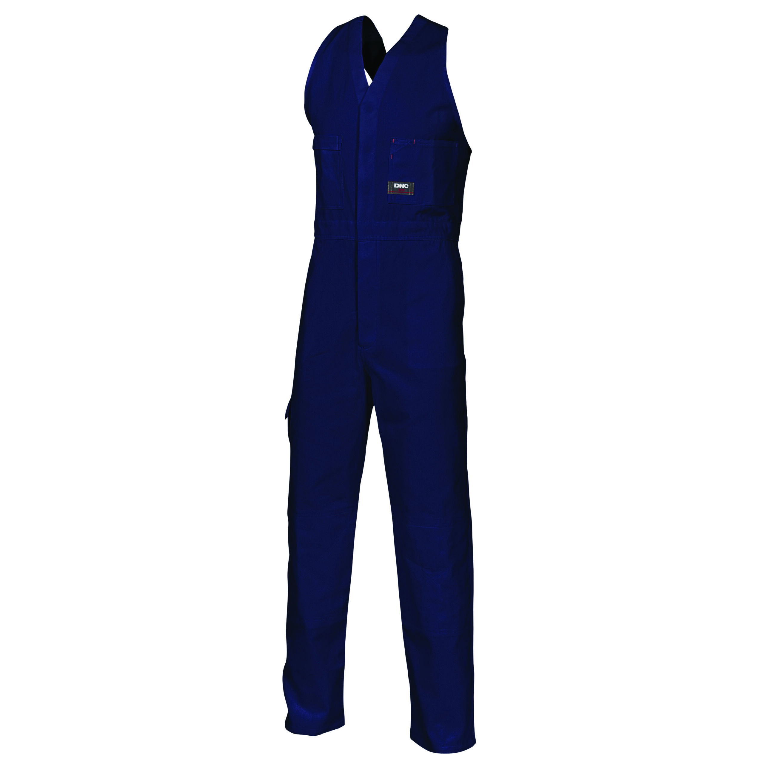Cotton Drill Action Back Overall Navy Cotton Drill Action Back Overall Navy