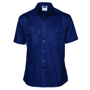 Cool-Breeze Work Shirt - Short Sleeve Navy
