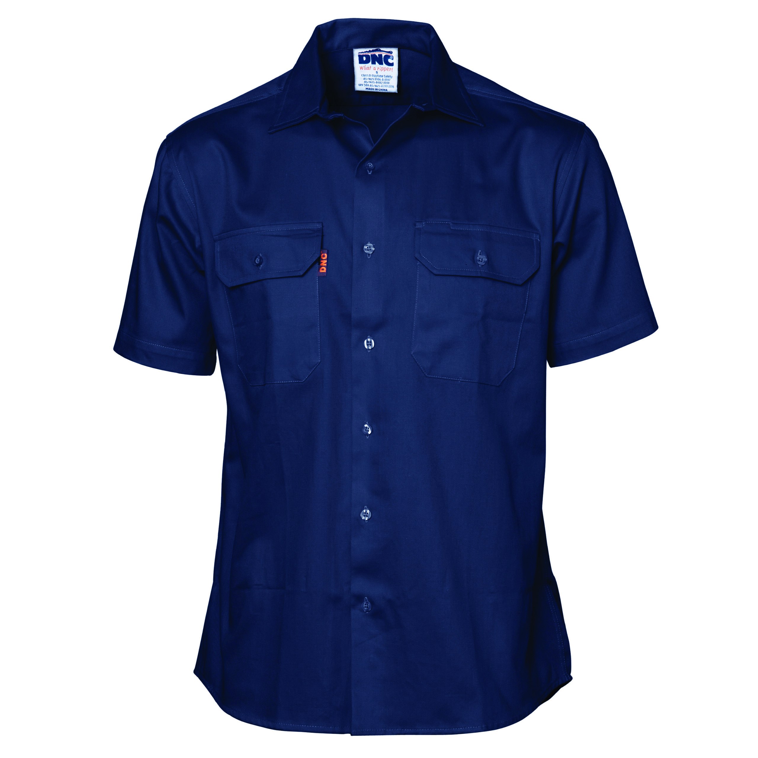 Cool-Breeze Work Shirt - Short Sleeve Navy Cool-Breeze Work Shirt - Short Sleeve Navy