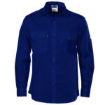 Cool-Breeze Work Shirt- Long Sleeve Navy