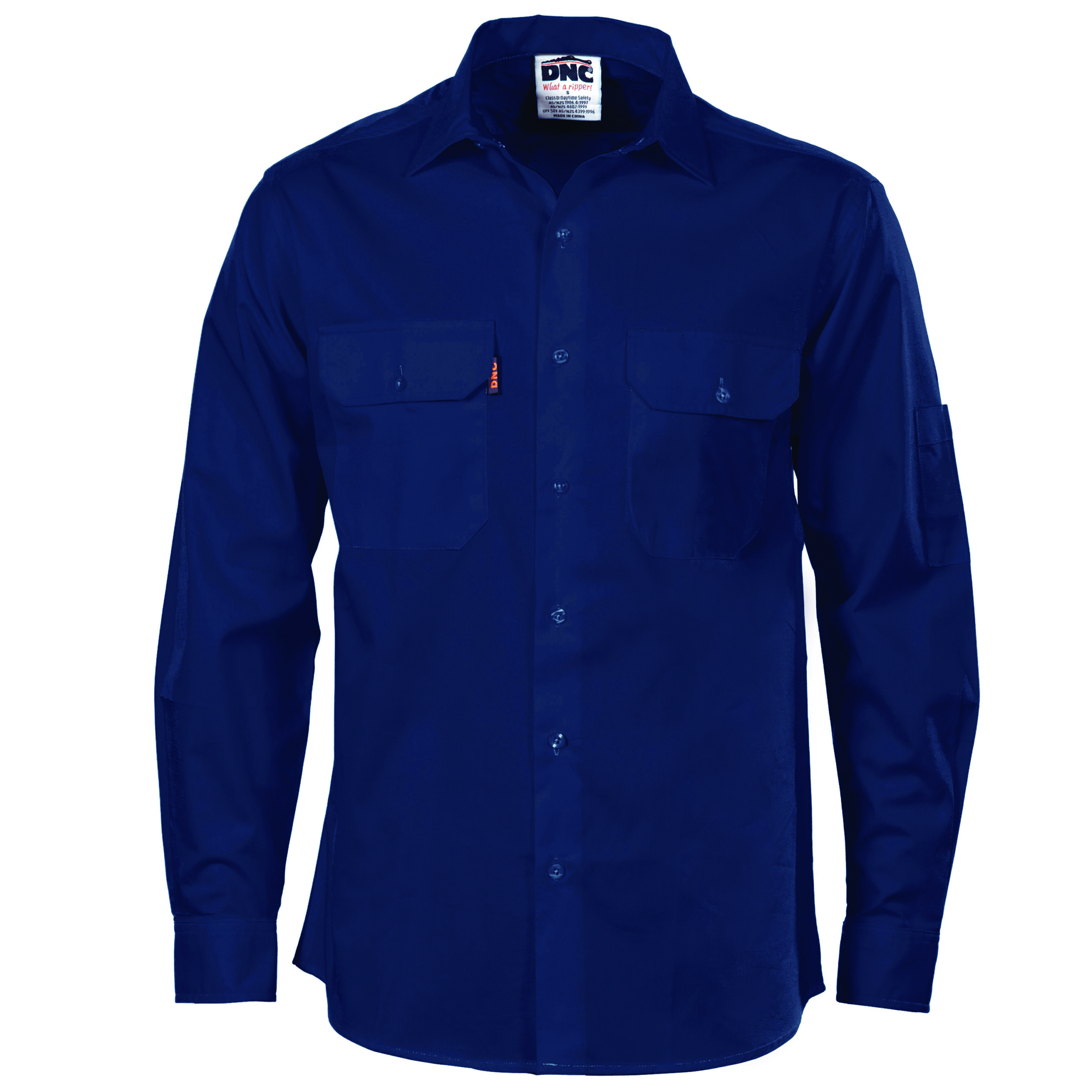 Cool-Breeze Work Shirt- Long Sleeve Navy Cool-Breeze Work Shirt- Long Sleeve Navy