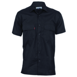 Three Way Cool Breeze Short Sleeve Shirt Black