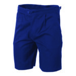 Cotton Drill Long Leg Utility Shorts Navy