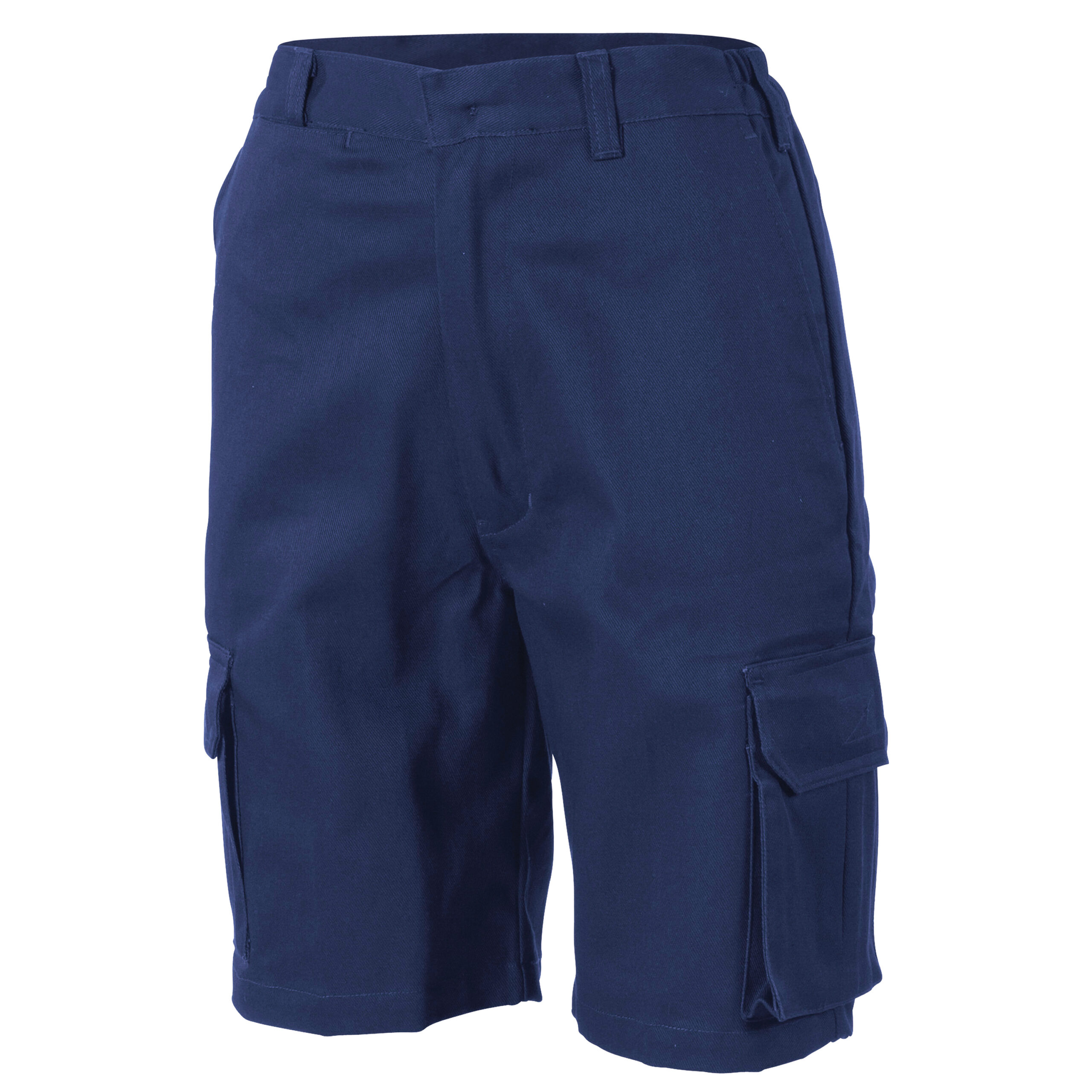 Ladies Cotton Drill Cargo Shorts Navy Ladies Cotton Drill Cargo Shorts Navy