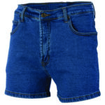 Demin Stretch Shorts Blue
