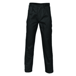 Cotton Drill Work Pants Black