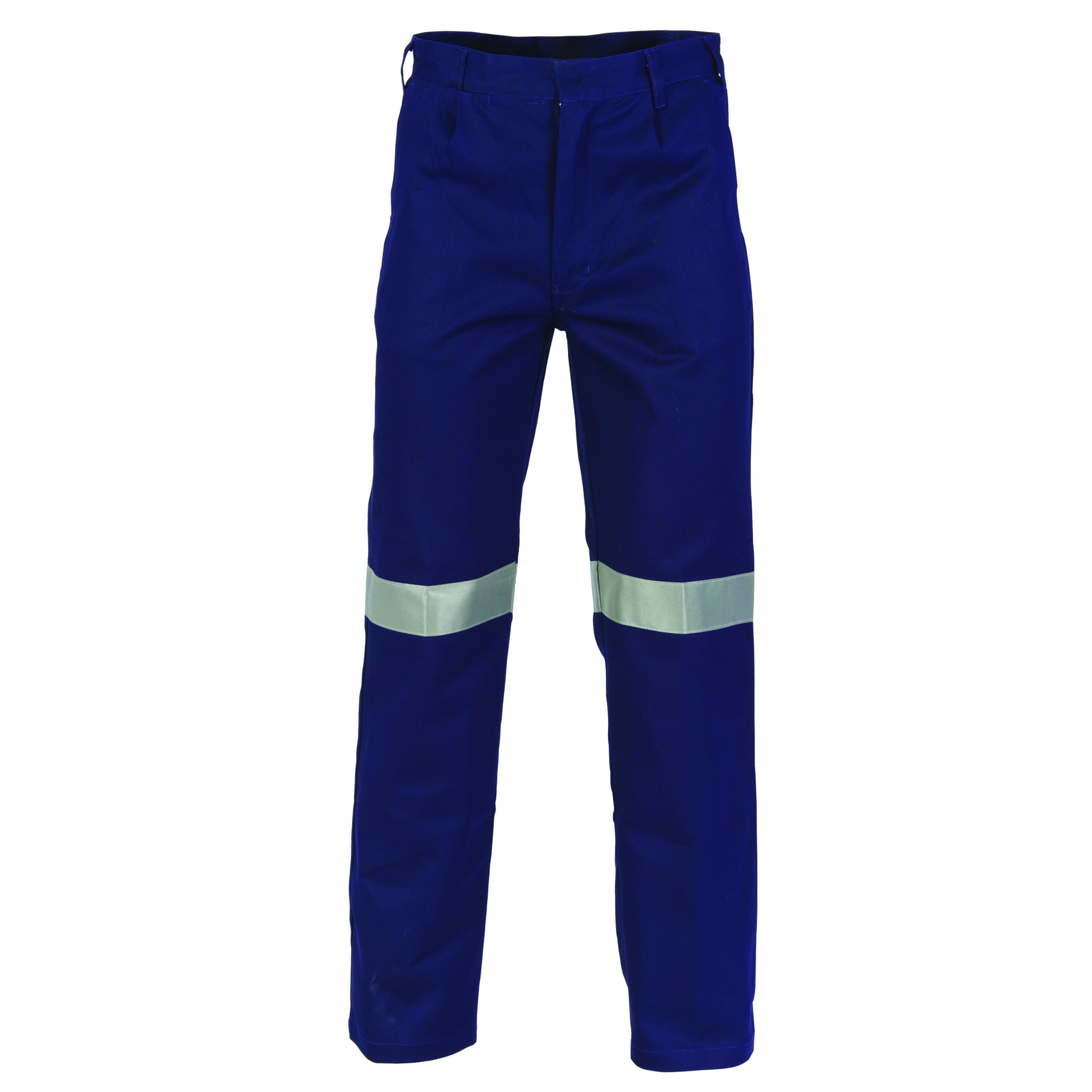 Cotton Drill Pants With 3M R/Tape Navy Cotton Drill Pants With 3M R/Tape Navy