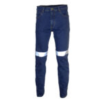 TAPED SLIMFLEX DENIM JEANS Blue