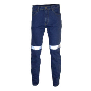 TAPED SLIMFLEX DENIM JEANS Blue