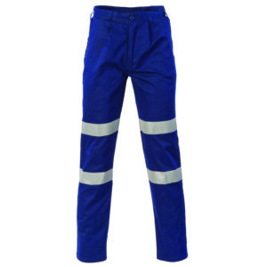 Middle Weight Double hoops Taped Pants Navy
