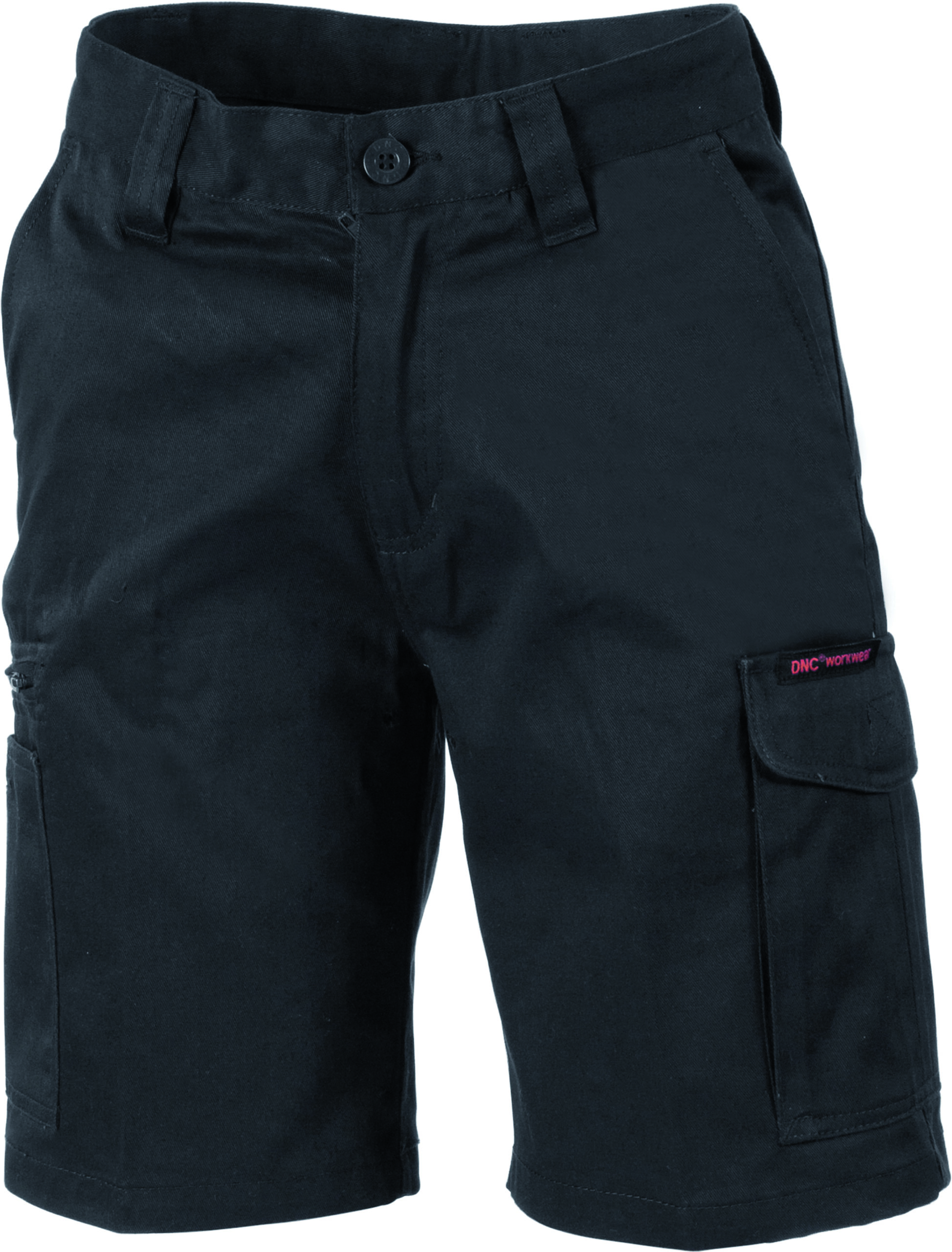 Ladies Digga Cool -Breeze Cargo Shorts Black Ladies Digga Cool -Breeze Cargo Shorts Black